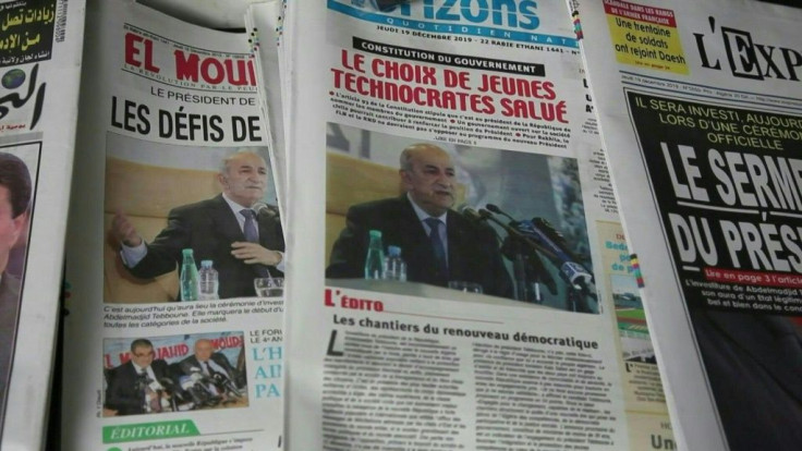 Algiers residents react to new Algerian president Tebboune