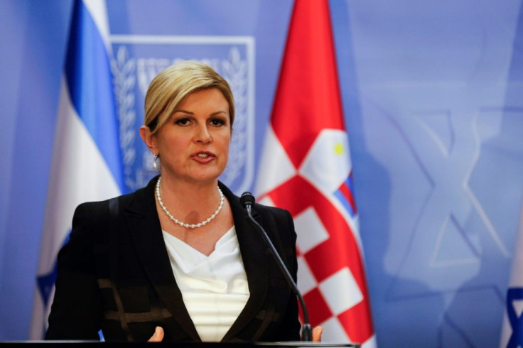 Incumbent Kolinda Grabar-Kitarovic is Croatia's first female president