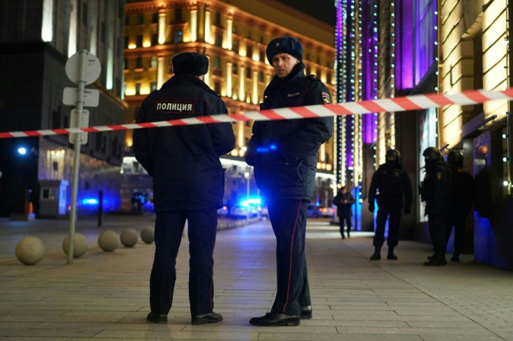 The attack took place outside the security service headquarters on Lubyanka Square close to a busy shopping area in the heart of the Russian capital