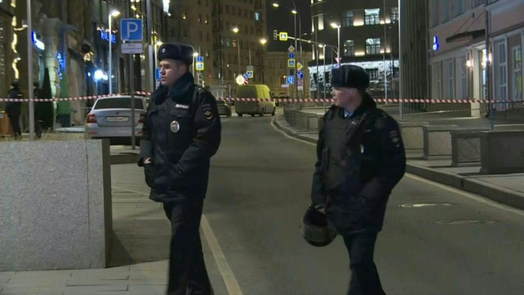 IMAGESImages show the scene after an unknown gunman opened fire near an office of Russia's FSB security service in central Moscow, causing casualties and prompting the security service to "neutralise" the shooter. The gunfire broke out around 18:45 local 