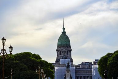 Argentina's upper house is debating an economic emergency bill