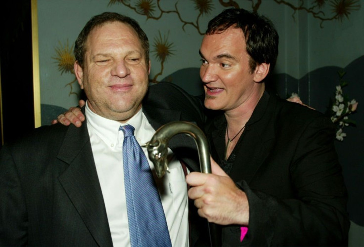 Miramax co-founder Harvey Weinstein and Director Quentin Tarantino at the September 2003 premier of "Kill Bill Volume 1," one of the movies in the Miramax catalagoue covered by a $375 million deal between ViacomCBS and Qatar's Bein Group