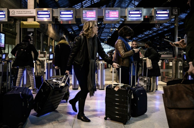 Train operator SNCF warned that the traffic would be 'severely disrupted' over the festive weekend