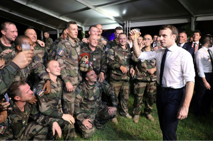 Macron arrived in Ivory Coast on Friday to celebrate Christmas with French troops but the jihadist insurgency in the region is a top item on Macron's agenda during his 48-hour stay