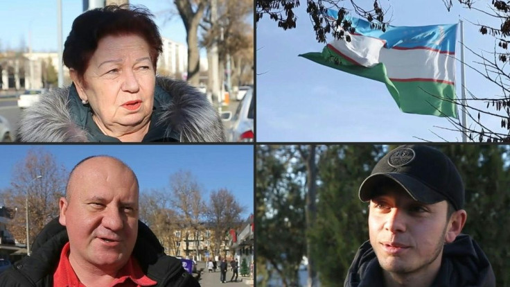 Citizens react ahead of Uzbekistan's election