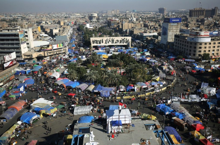 Iraqi protesters oppose the appointment of anyone from the post-2003 political establishment to the premiership