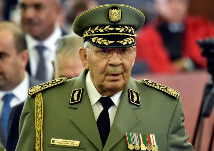 Ahmed Gaid Salah was a veteran of Algeria's war for independence from France