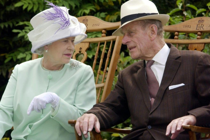 Britain's Queen Elizabeth II and Prince Philip