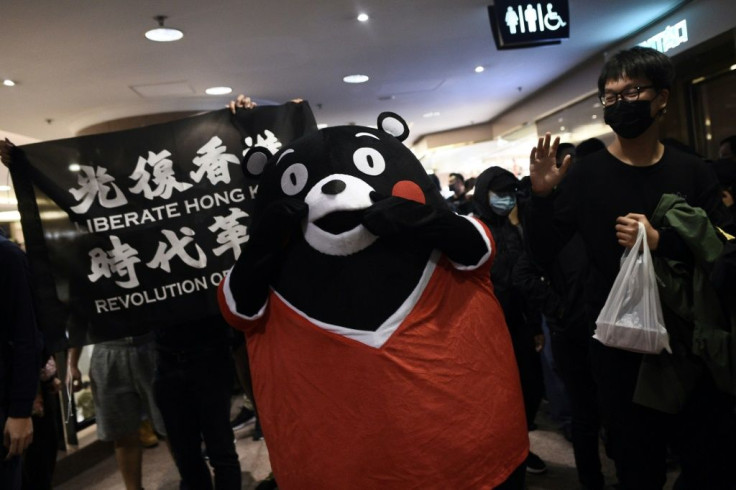 Hong Kong's many malls have become regular protest venues