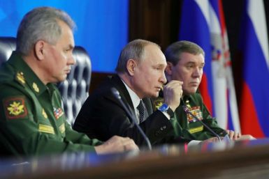 Russian President Vladimir Putin resorted to bad language in an emotional end-of-year speech at the defence ministry