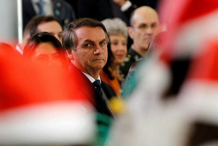 Brazil's far-right President Jair Bolsonaro gleans much of his political support from pro-gun and conservative Christian groups