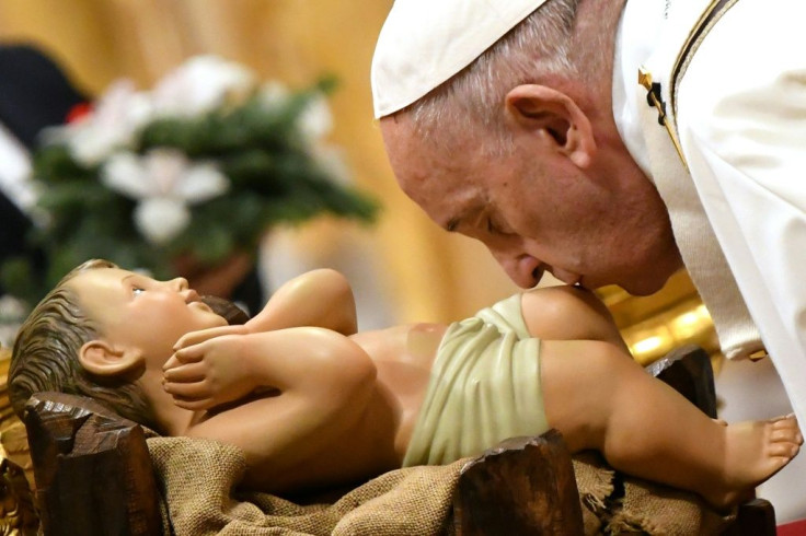 Pope Francis ushered in Christmas at the Vatican with his Christmas Eve Mass