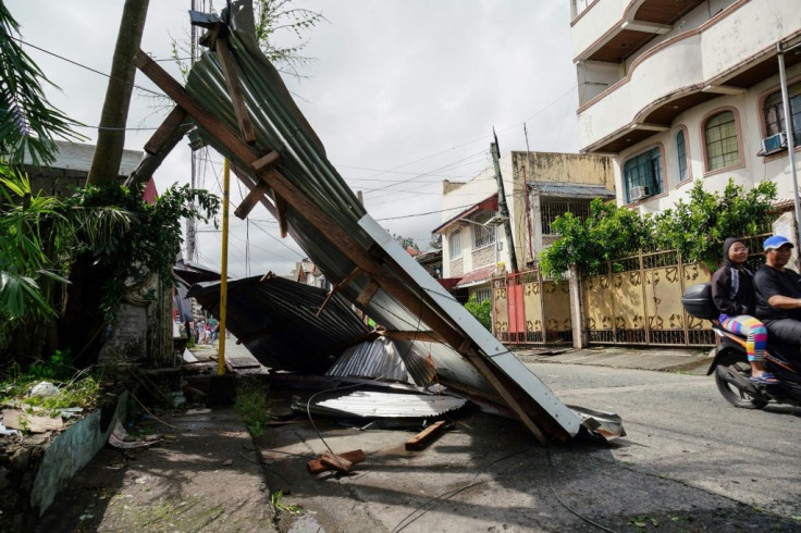 Typhoon Phanfone pummelled the central Philippines on Christmas Day