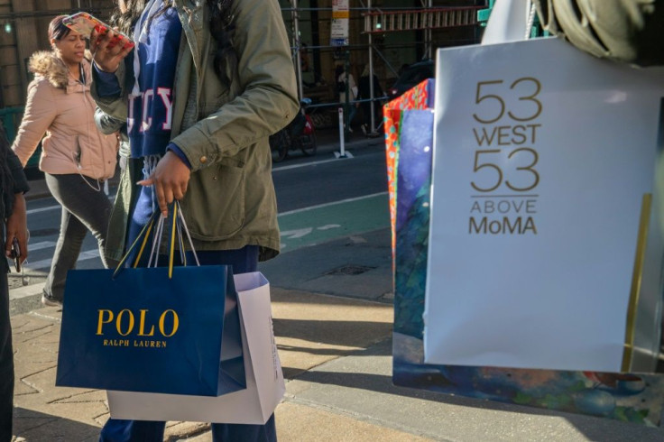 Holiday shoppers earlier this week in New York