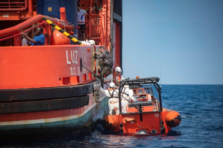 Spain's Salvamento Maritimo rescue service said 95 people were rescued on Boxing Day, following around 200 on Christmas Day