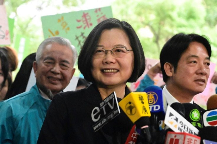 Taiwan's most prominent female politician is President Tsai Ing-wen