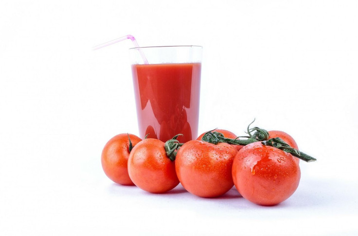 tomato juice to lower blood pressure
