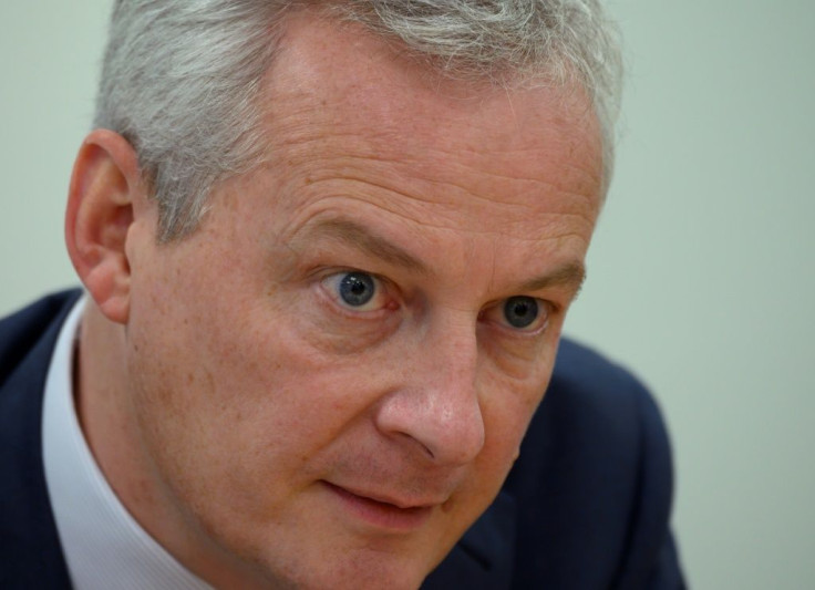 French Finance Minister Bruno Le Maire, pictured October 2019, has expressed serious concerns about Facebook's Libra project