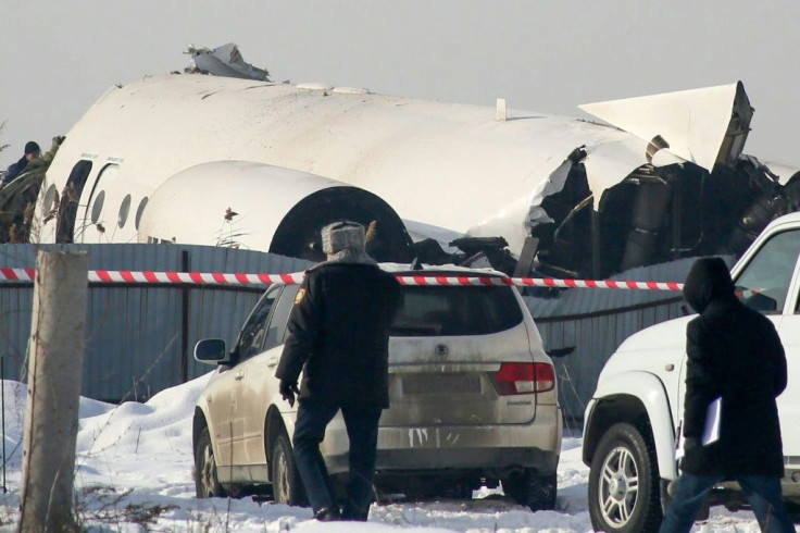 Twelve people were killed, including the pilot