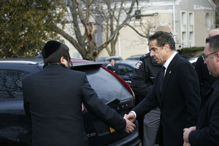 New York Governor Andrew Cuomo after a machete attack that took place at a rabbi's home