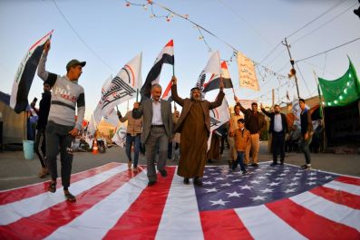 US sources say pro-Iran armed factions in Iraq now pose a greater threat than the Islamic State group whose rise saw the US freshly deploy troops on Iraqi soil