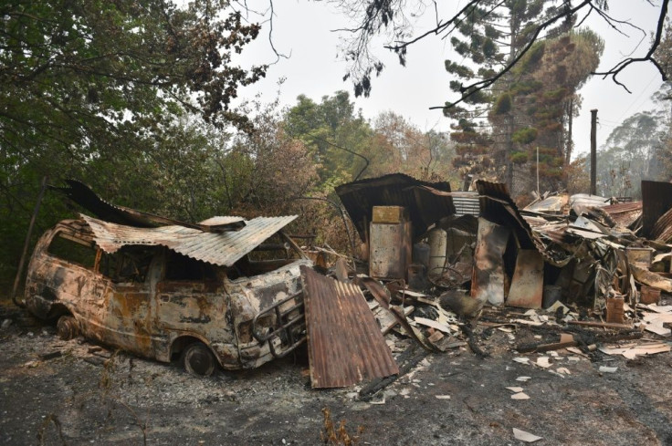 Bushfires have ravaged the town of Bilpin, west of Sydney