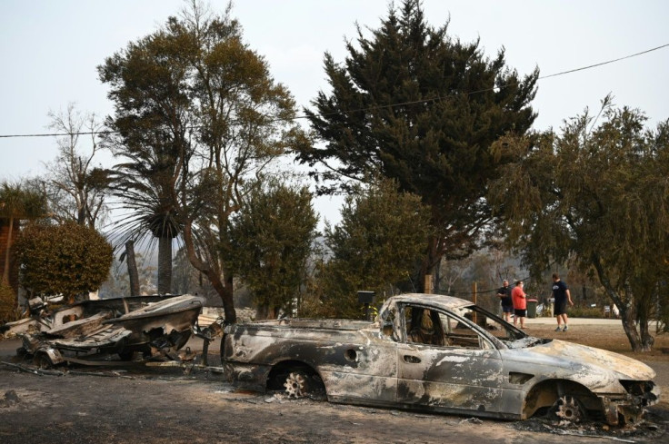 Vehicles and homes have been wrecked by the blazes