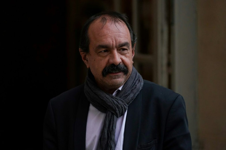 Head of the French CGT labour union, Philippe Martinez, urged public and private sector workers "to mobilize, attend demonstrations and go on strike"