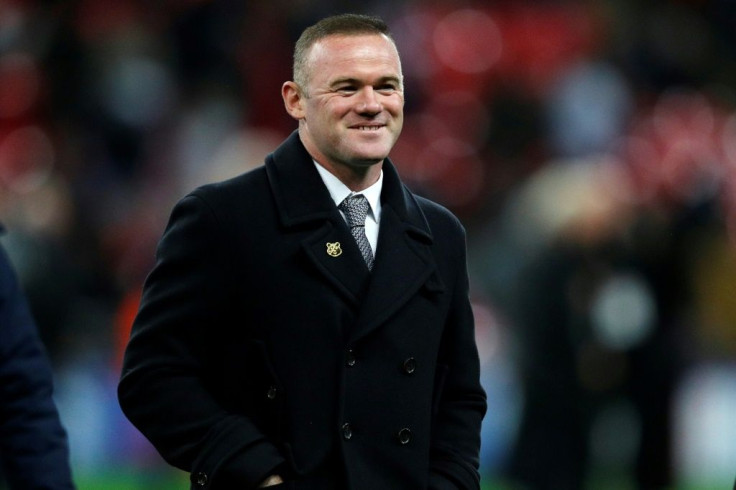 Wayne Rooney made a winning debut for second tier Derby