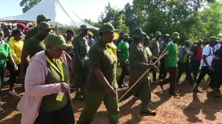 Uganda's Museveni begins jungle march to highlight liberation struggle