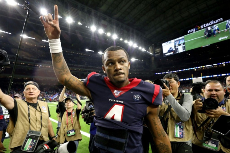 Houston quarterback Deshaun Watson threw for one touchdown and ran for another to lead the Texans over visiting Buffalo 22-19 in over-time in Saturday's opening game of the NFL playoffs