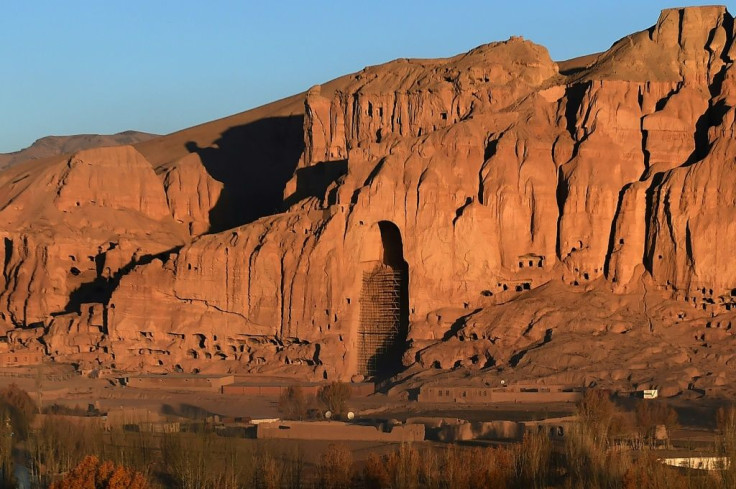 Trump's threat drew comparisons with the Taliban's destruction of the Bamiyan Buddhas in Afghanistan, which once stood at this site