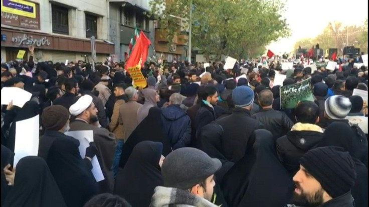 IMAGES Mourners pack the streets of Tehran for ceremonies to pay homage to top Iranian military commander Qasem Soleimani, after he was killed in a US strike in Baghdad.