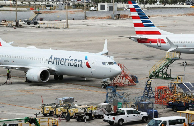 American Airlines plane