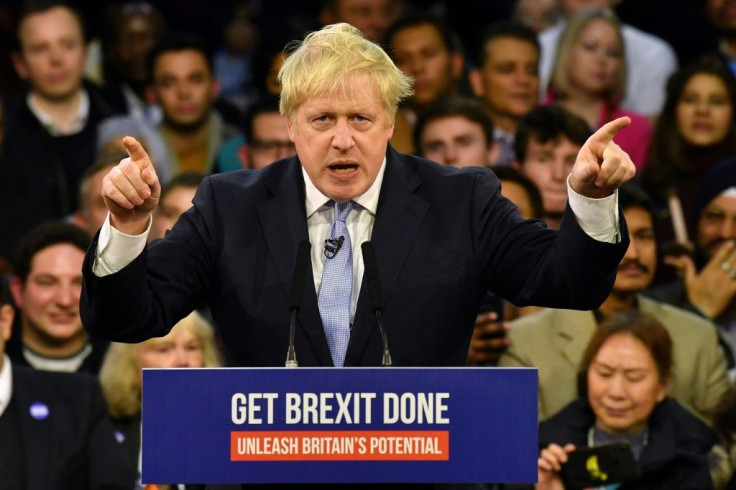 Britain's Prime Minister Boris Johnson secured a parliamentary majority in December's elections