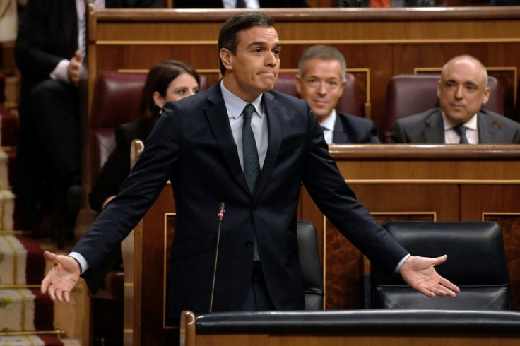Spanish Socialist leader Pedro Sanchez is seeking to be reappointed prime minister as head of a minority coalition government with a hard-left party