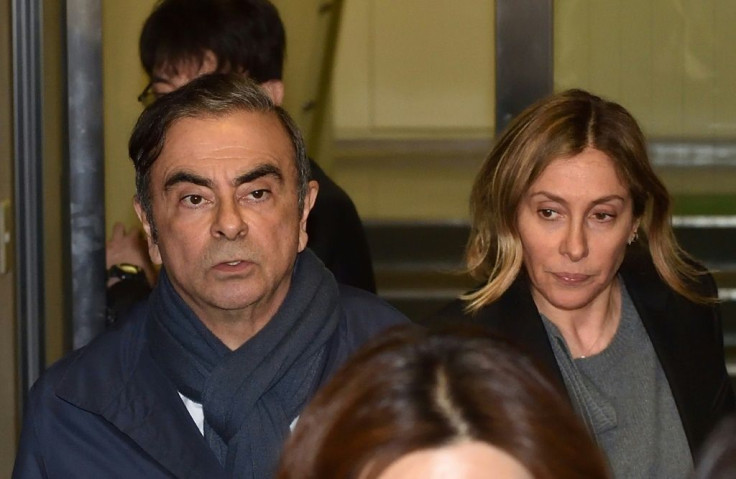 Carlos Ghosn was reunited with his wife in Lebanon after fleeing Japan last month