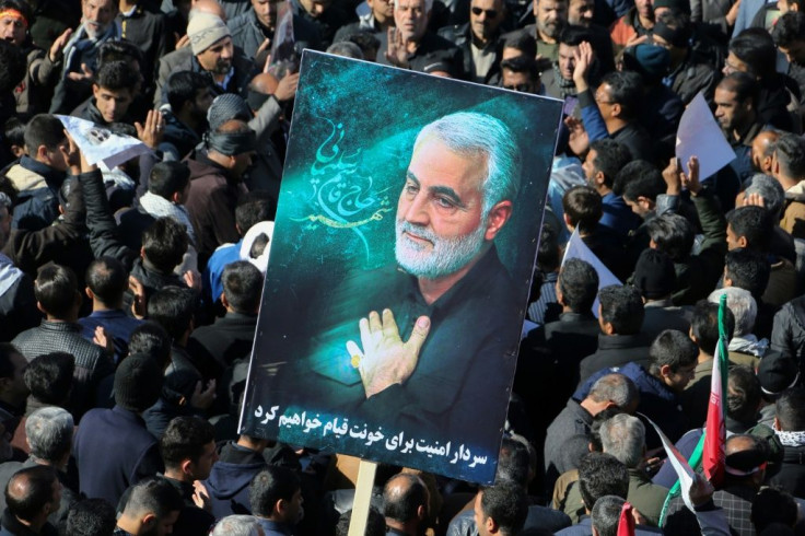 The strikes were in response to a US strike last week that killed Iranian general Qasem Soleimani and Iraqi top commander Abu Mahdi al-Muhandis, state television said
