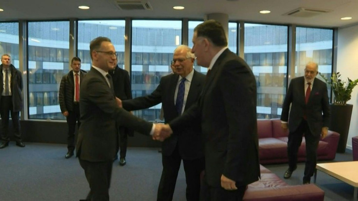 EU foreign policy chief Josep Borrell and German Foreign Minister Heiko Maas warned of an increasingly unstable situation in Libya as they met the head of the country's UN-recognised government Fayez Al-Sarraj in Brussels