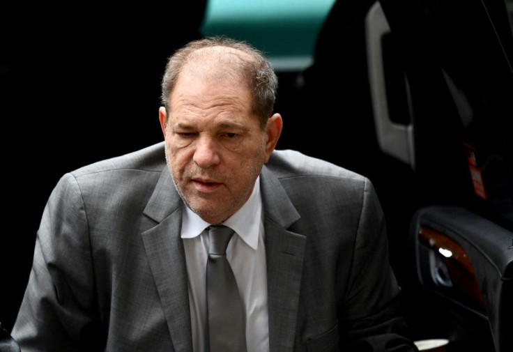 Harvey Weinstein uses a walker as he arrives at the Manhattan Criminal Court, on January 7, 2020  in New York City.Harvey Weinstein was hit with new sex crimes charges in Los Angeles on January 6, 2020 just as his high-profile trial in a separate case ope
