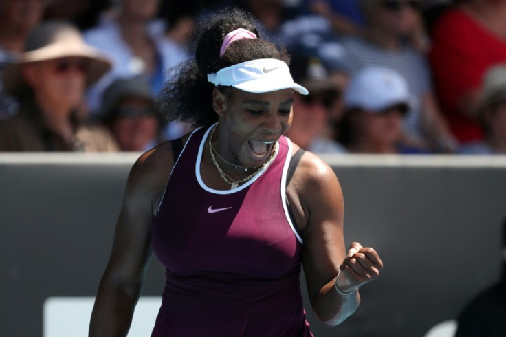 Serena Williams dropped a set before beating Christina McHale