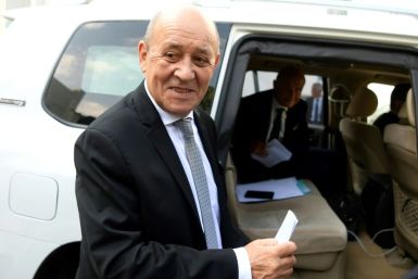 French Foreign Affairs Minister Jean-Yves Le Drian in Tunisia for talks on the Libyan conflict