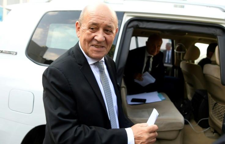 French Foreign Affairs Minister Jean-Yves Le Drian in Tunisia for talks on the Libyan conflict