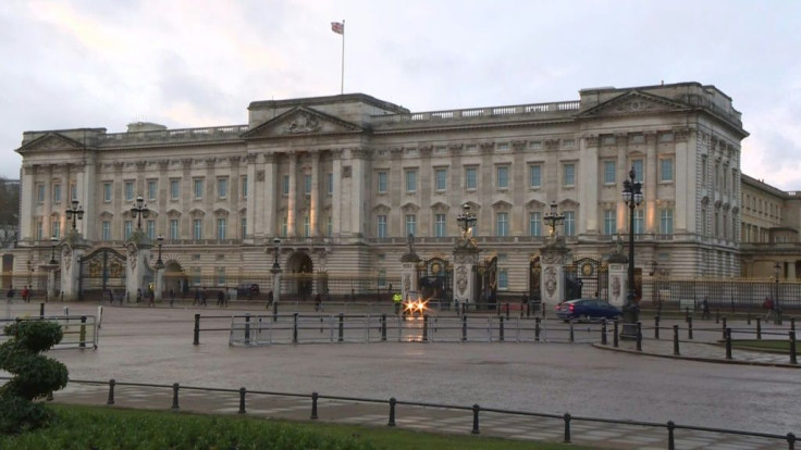 People outside Buckingham Palace react to Prince Harry and Meghan's decision to stand down as 'senior royals'.