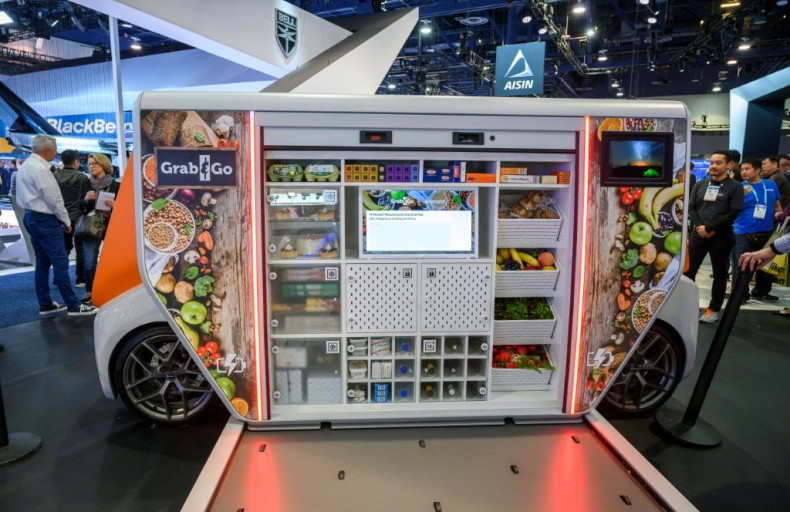 Rinspeed's concept vehicle MetroSnap, seen at the 2020 Consumer Electronics Show, can be adapted to users' needs