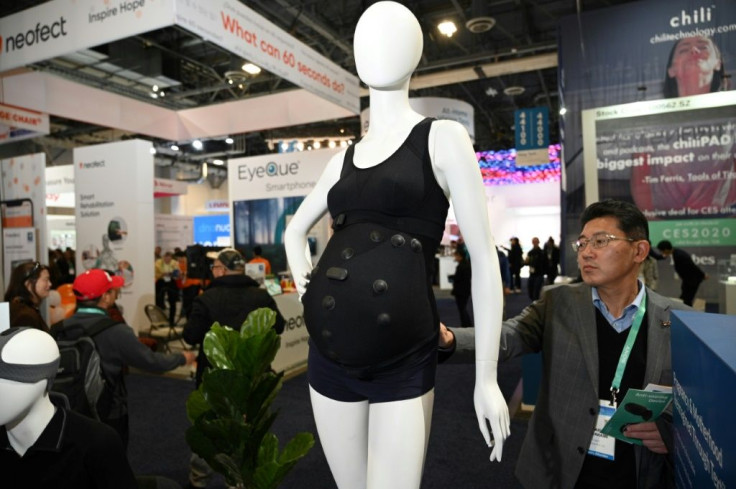Pregnant women could monitor the health of their fetus with prototype smart clothing from Canadian startup Myant, part of a new class of textile-based wearable tech on display at the 2020 Consumer Electronics Show in Las Vegas