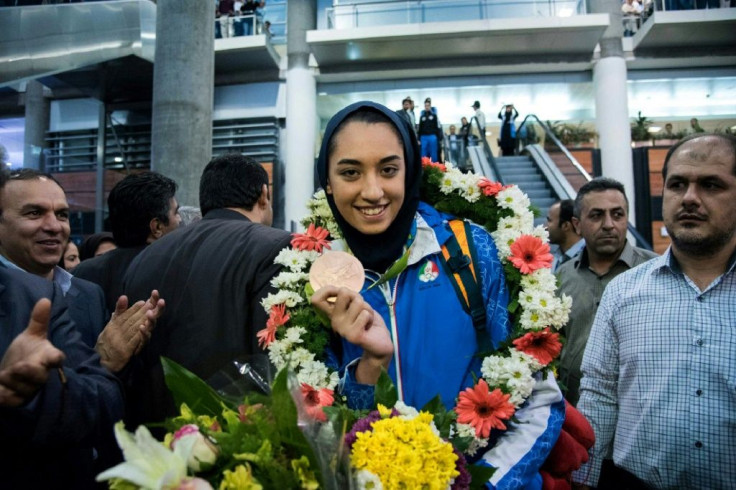 Iranian Olympic medallist Kimia Alizadeh says she has permanently left Iran, citing oppression by authorities