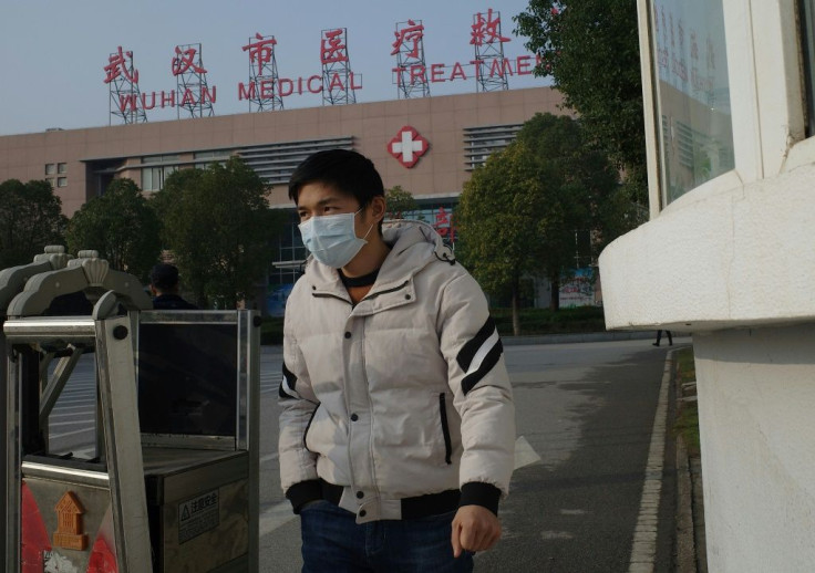 Visitors were free to enter and exit the hospital compound