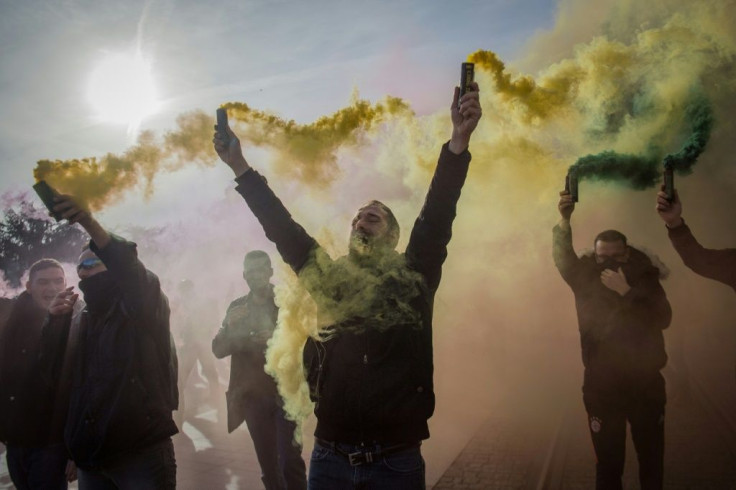 Demonstrators took to the streets in their thousands again on Saturday to protest against the French government's pension reform plans