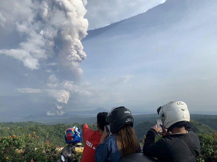 Government seismologists recorded magma moving towards the crater of Taal, one of the Philippines' most active volcanoes